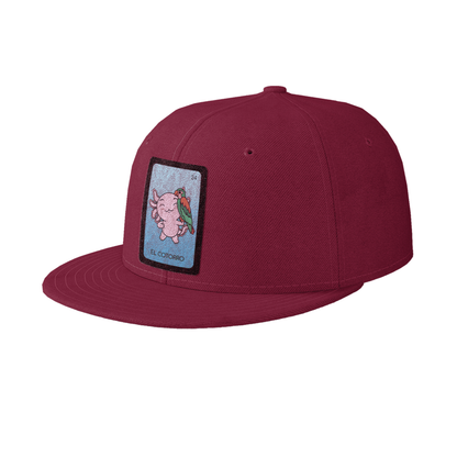 Gorra Unisex Plana Axoloteria El Cotorro Ajolote