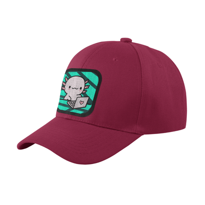 Gorra Unisex Curva Ajolote Trabajando Xo The Monster