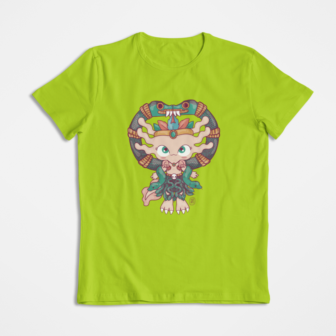 Playera Ajolotito Coatlicue Mirari Chan