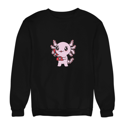 Sudadera Axolotzin Telefono Ajolote Unisex