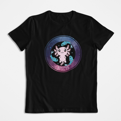 Playera Axolotzin Horoscopos Galaxy Piscis Ajolote