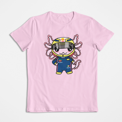 Playera Axolotzin Piloto De Carreras Ajolote
