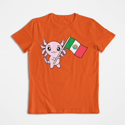 Playera Axolotzin Bandera Ajolote