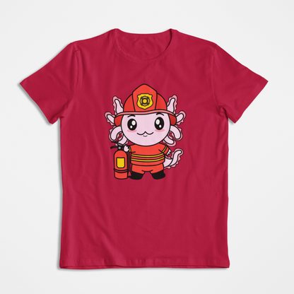 Playera Axolotzin Bombero Ajolote