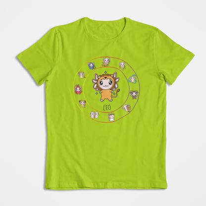 Playera Horoscopos Leo Axolotzin Ajolote