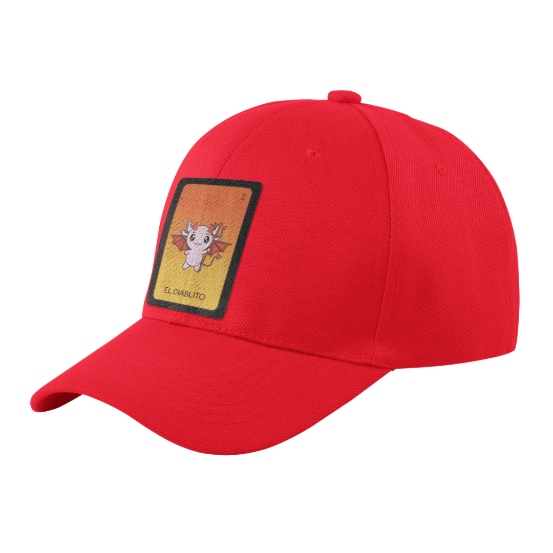 Gorra Unisex Curva Axoloteria El Diablito Ajolote