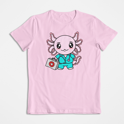 Playera Axolotzin Enfermero Ajolote