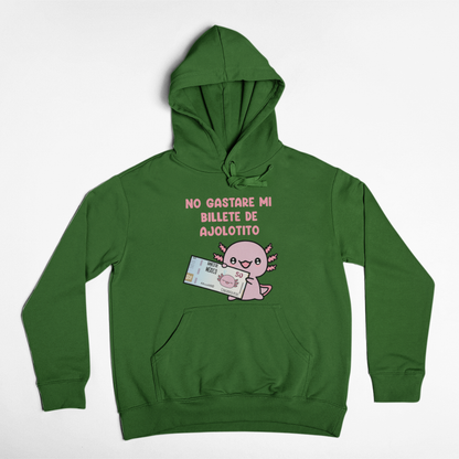 Hoodie Ajolote Billete Xo The Monster