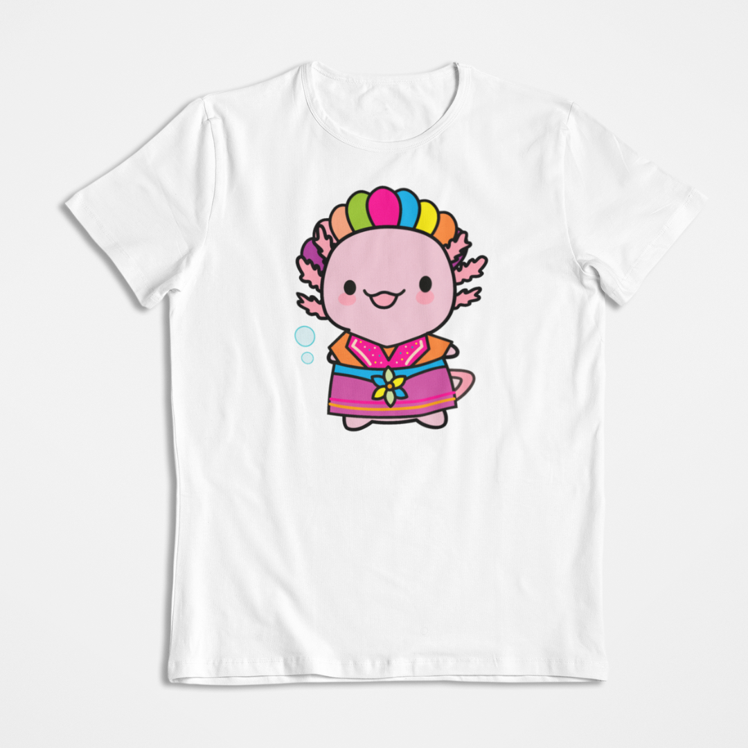 Playera Ajolotita Mexicana Xo The Monster