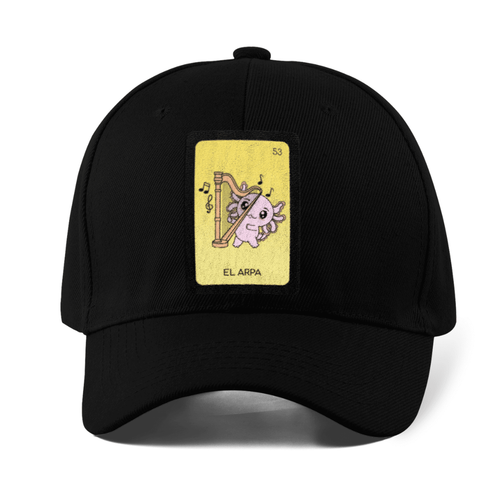 Gorra Unisex Curva Axoloteria El Arpa Ajolote