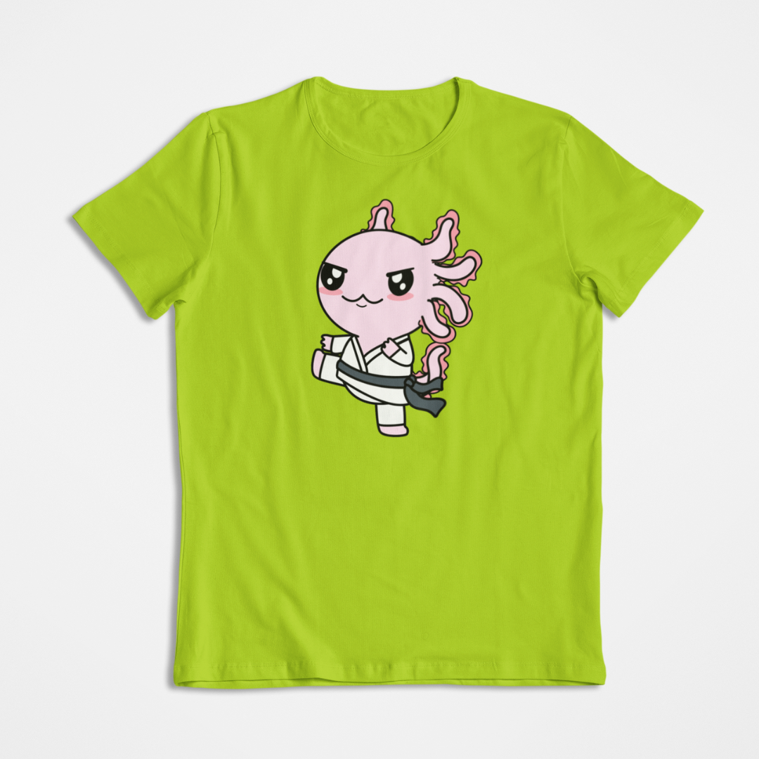 Playera Axolotzin Karateka Ajolote