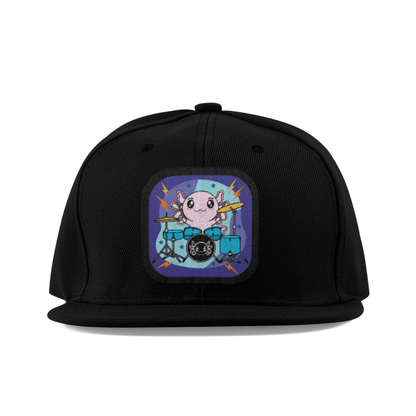 Gorra Unisex Plana Axolotzin Baterista