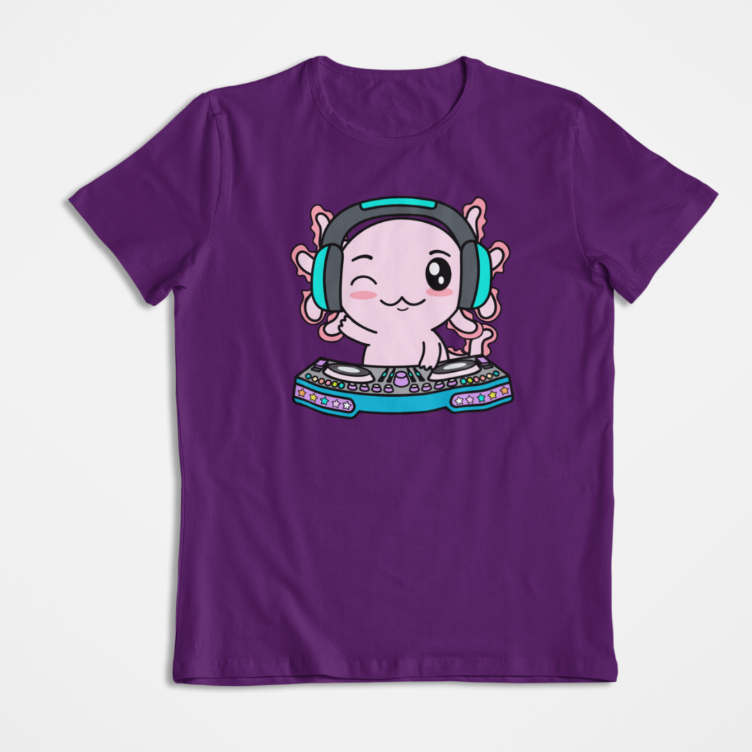 Playera Axolotzin Dj Ajolote