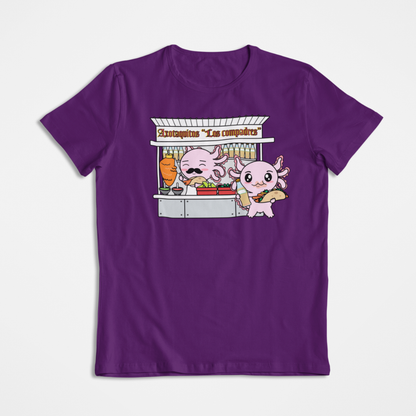 Playera Axolotzin Puesto De Tacos Ajolote