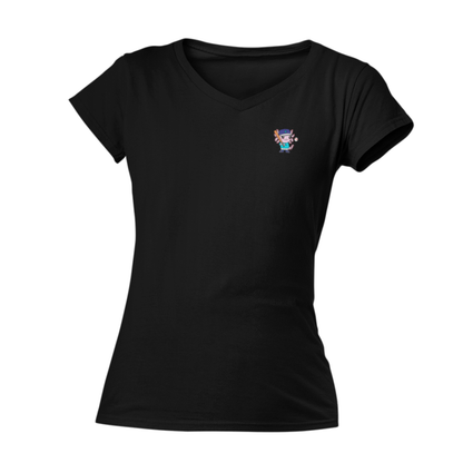 Playera Cuello V Axolotzin Beisbolista Ajolote