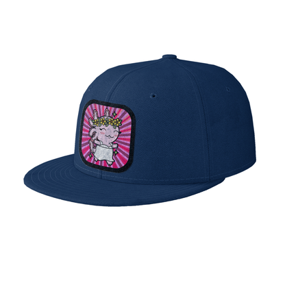 Gorra Unisex Plana Axolotzin Horoscopos Virgo Ajolote