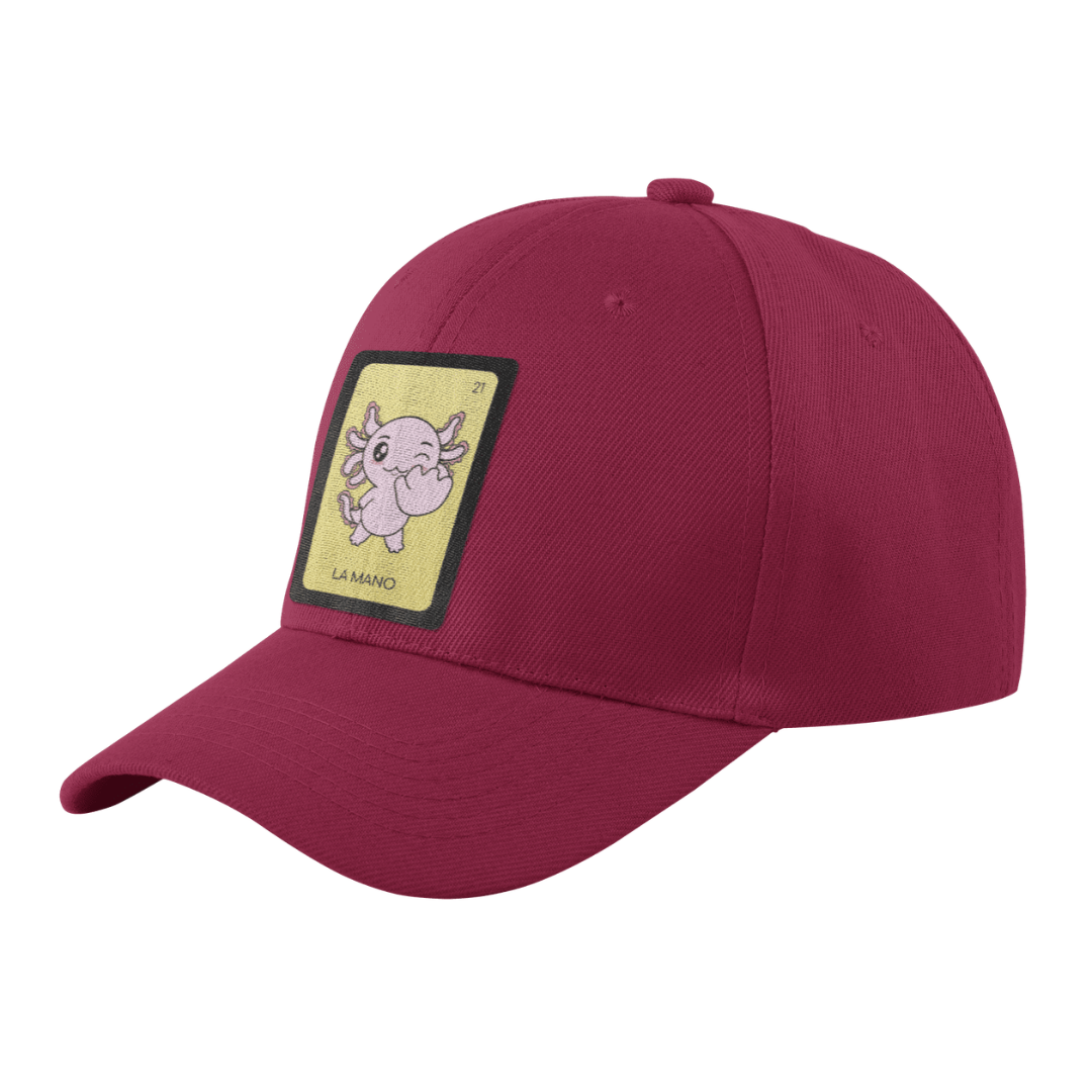 Gorra Unisex Curva Axoloteria La Mano Ajolote
