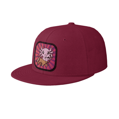Gorra Unisex Plana Axolotzin Horoscopos Sagitario Ajolote