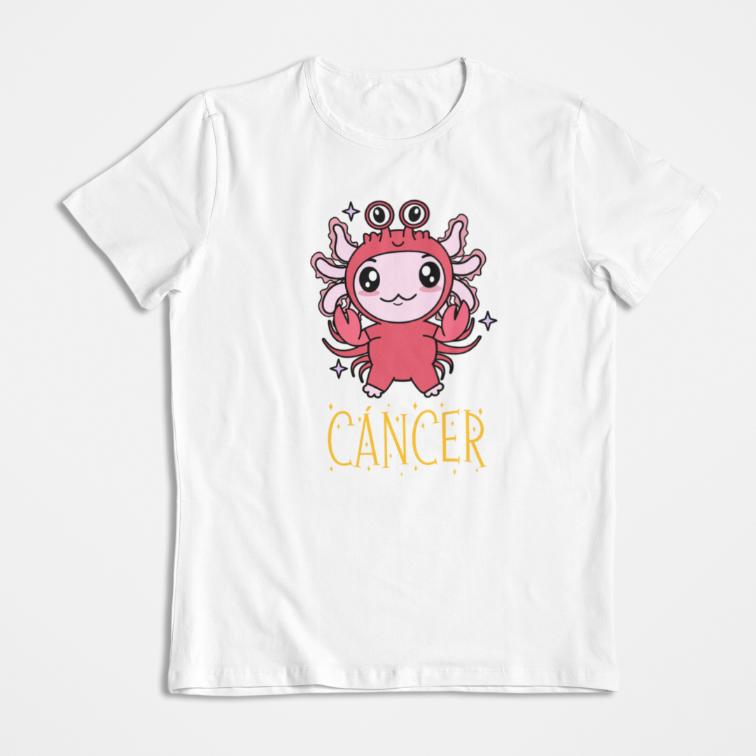 Playera Axolotzin Horoscopos Nombre Cancer Ajolote