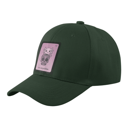 Gorra Unisex Curva Axoloteria La Calavera Ajolote