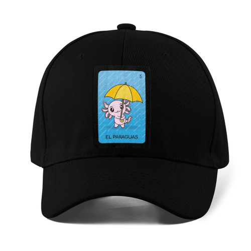 Gorra Unisex Curva Axoloteria El Paraguas Ajolote