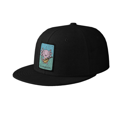 Gorra Unisex Plana Axoloteria El Bandolón Ajolote