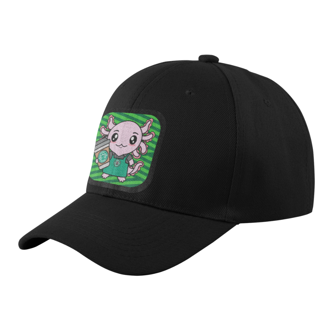 Gorra Unisex Curva Axolotzin Barista