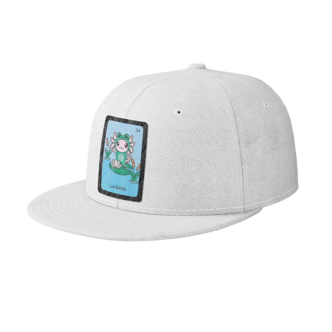 Gorra Unisex Plana Axoloteria La Rana Ajolote