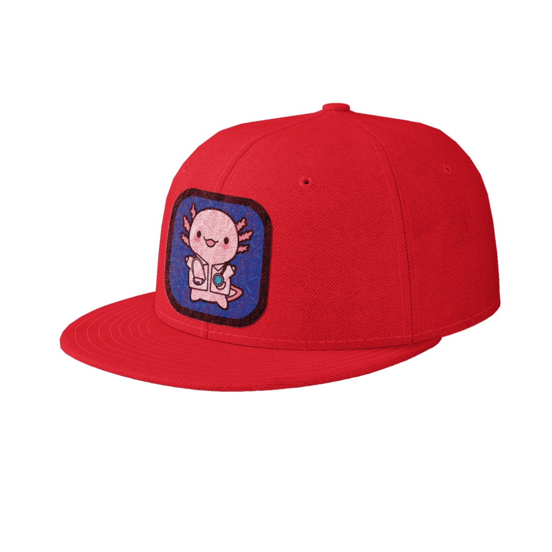 Gorra Unisex Plana Ajolote Doctor Xo The Monster