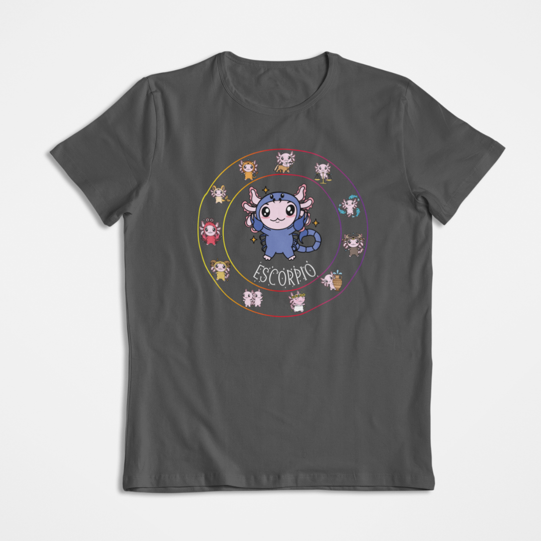 Playera Horoscopos Escorpio Axolotzin Ajolote