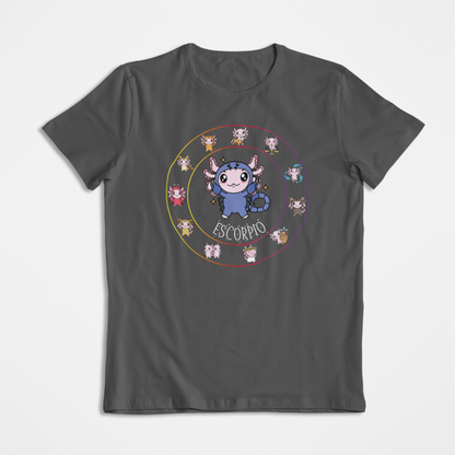 Playera Horoscopos Escorpio Axolotzin Ajolote