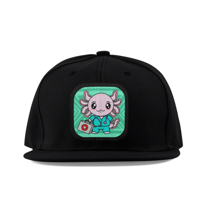 Gorra Unisex Plana Axolotzin Enfermero