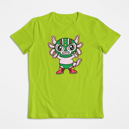 Playera Axolotzin Luchador Ajolote