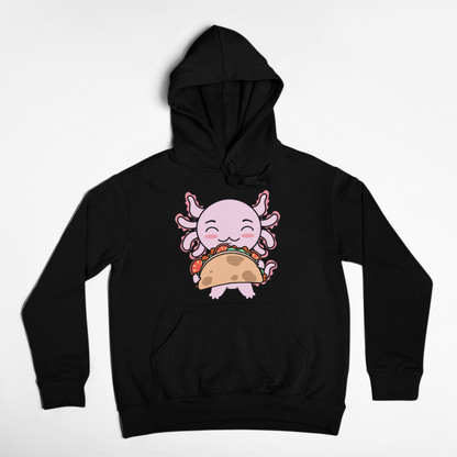 Hoodie Axolotzin Taco Ajolote Unisex
