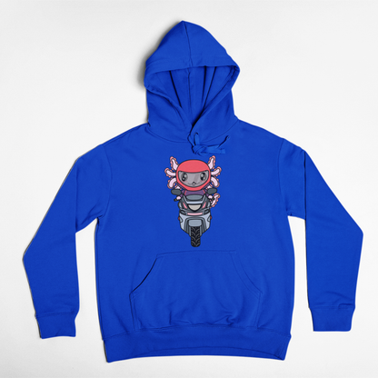 Hoodie Axolotzin Motoneta Ajolote Unisex