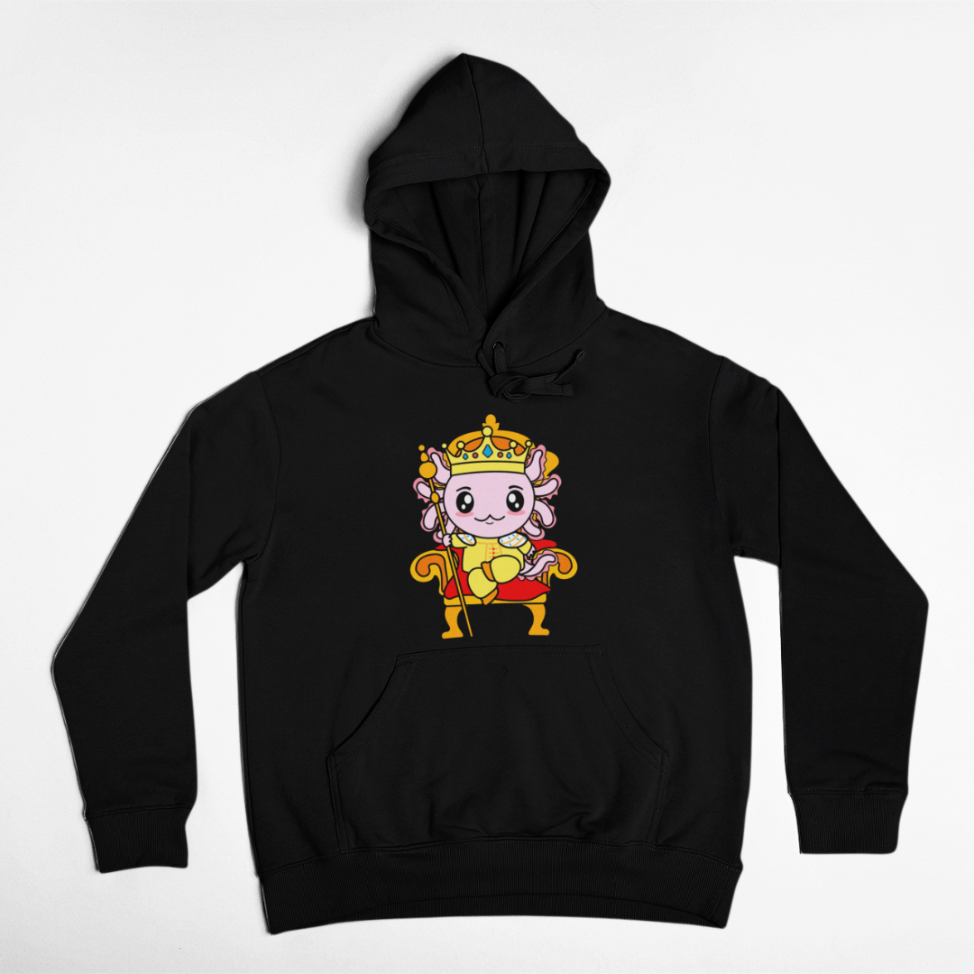 Hoodie Axolotzin Rey Ajolote Unisex