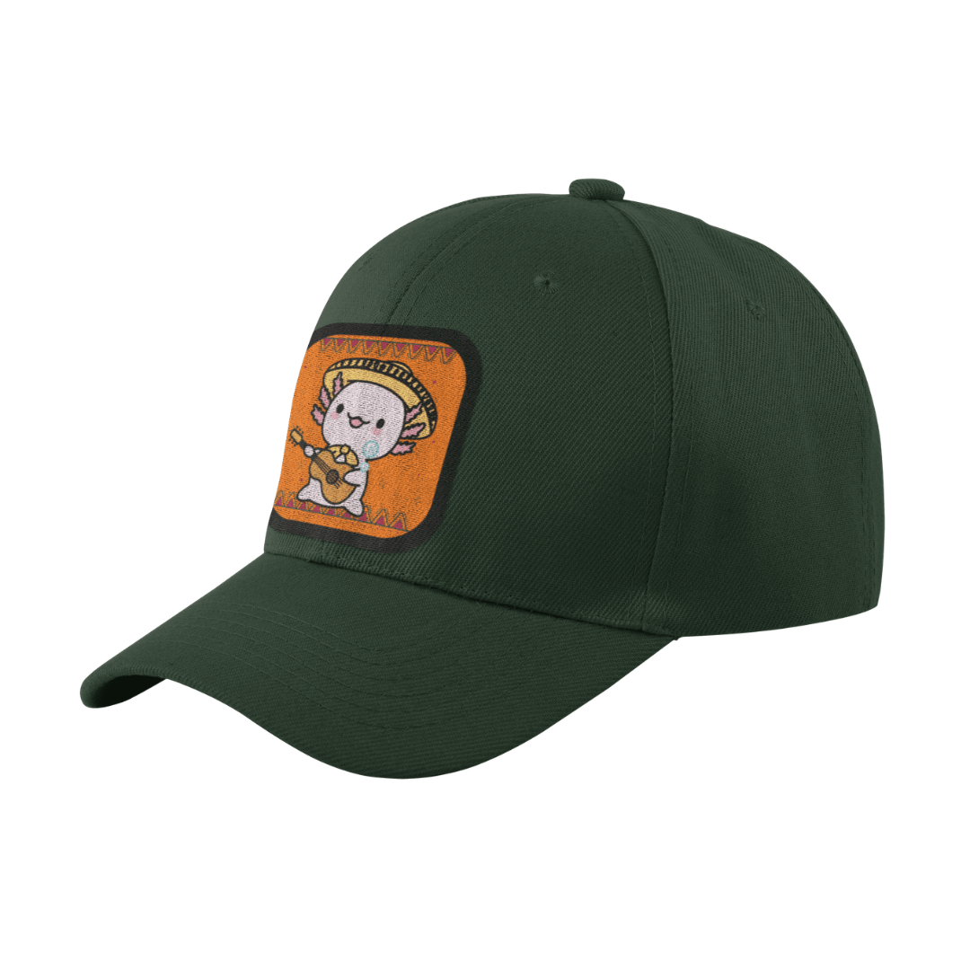 Gorra Unisex Curva Ajolote Mariachi Xo The Monster