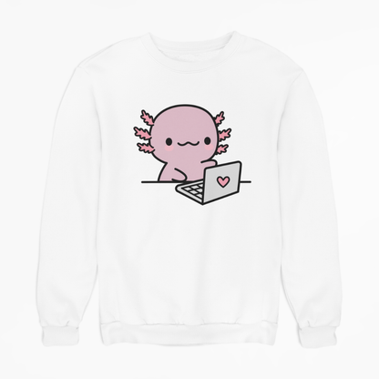 Sudadera Ajolote Trabajando Xo The Monster
