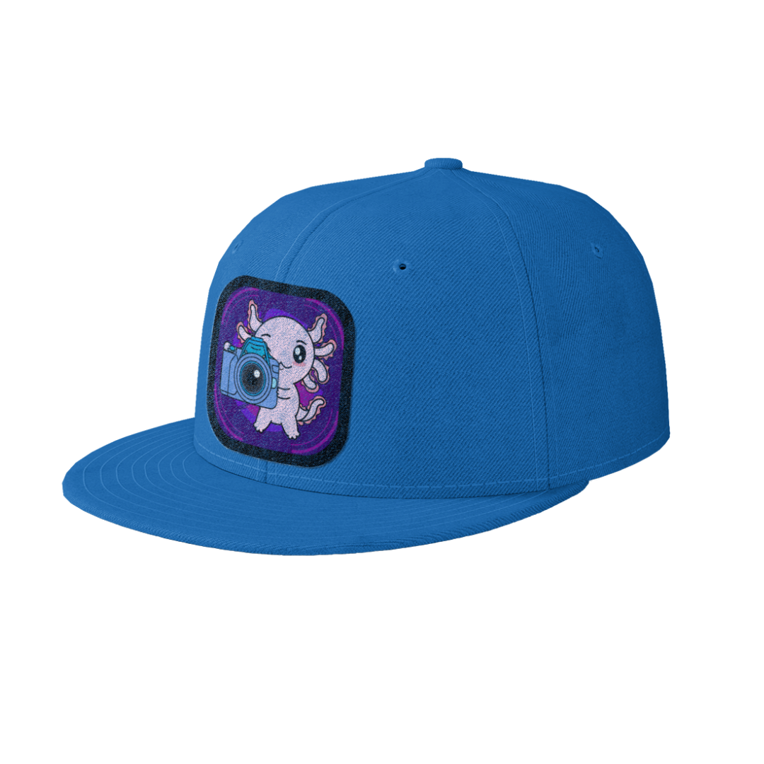 Gorra Unisex Plana Axolotzin Fotografo