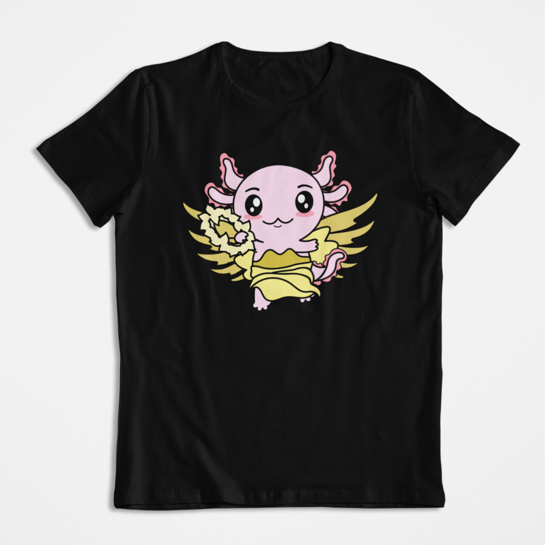 Playera Axolotzin Victoria Alada Ajolote