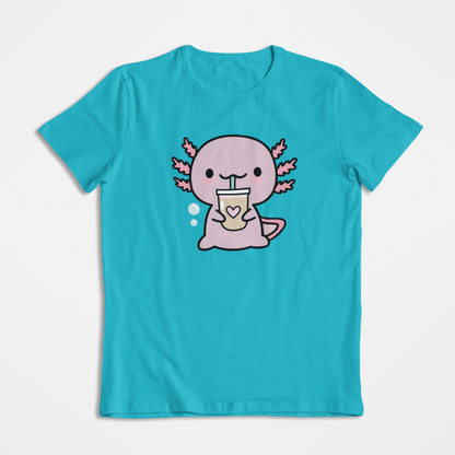 Playera Ajolote Bebiendo Xo The Monster