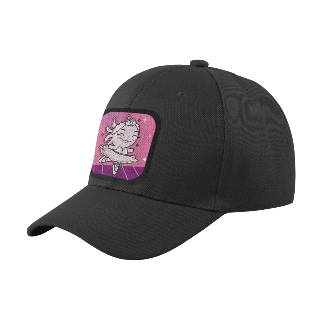 Gorra Unisex Curva Axolotzin Bailarina De Ballet
