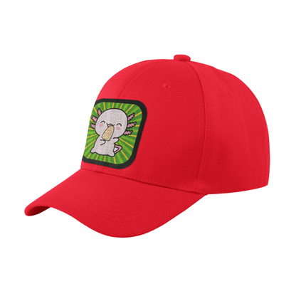 Gorra Unisex Curva Ajolote Comiendo Elote Xo The Monster
