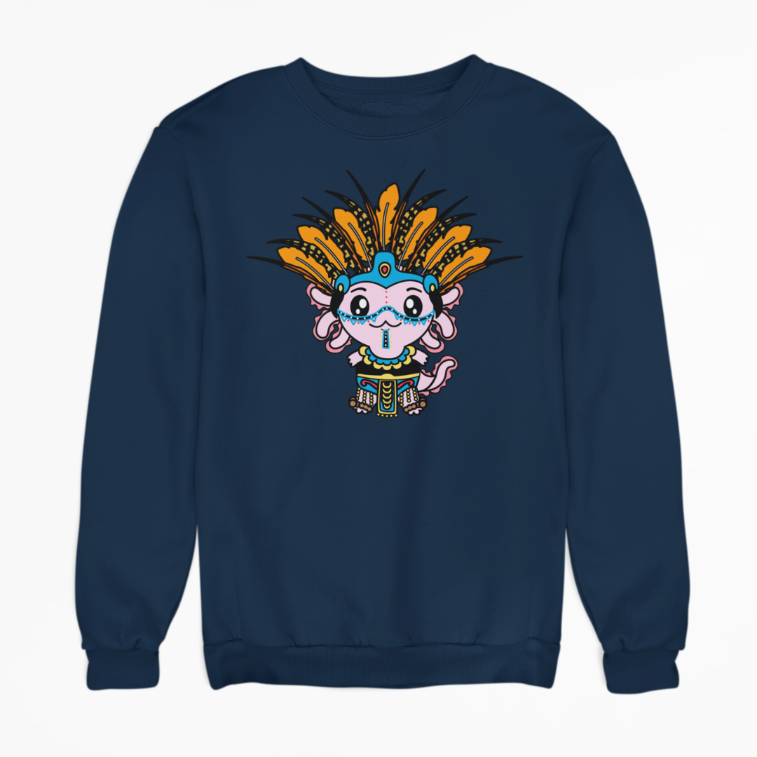 Sudadera Axolotzin Danzante Ajolote Unisex