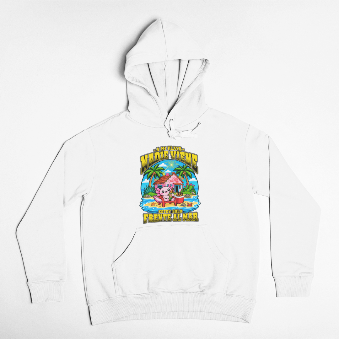 Hoodie Ajolotito Mi Playa