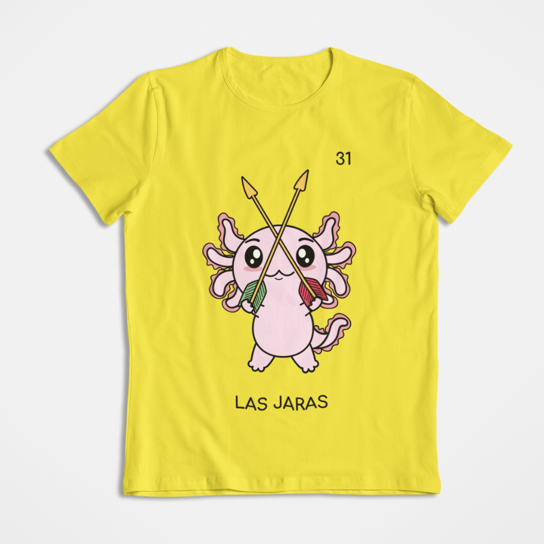 Playera Axoloteria Las Jaras Ajolote