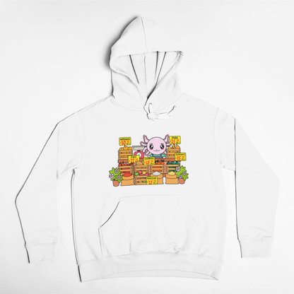 Hoodie Axolotzin Marchante Ajolote Unisex