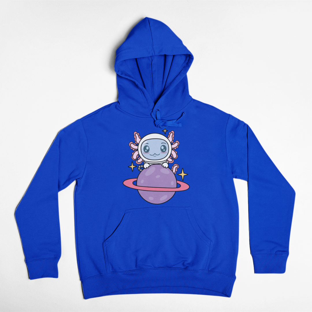Hoodie Axolotzin Planeta Ajolote Unisex
