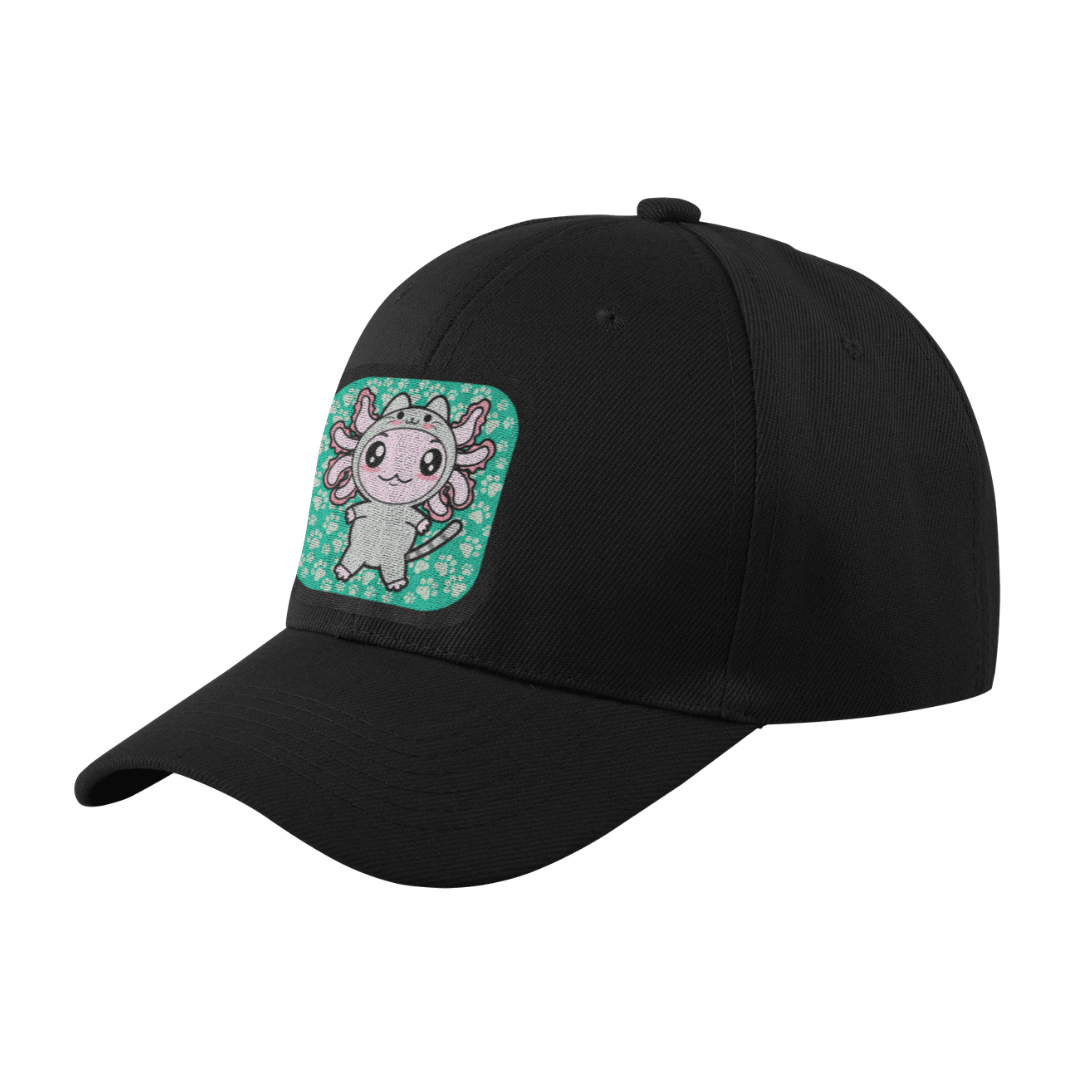 Gorra Unisex Curva Axolotzin Disfraz Gato