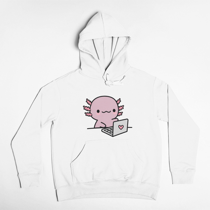 Hoodie Ajolote Trabajando Xo The Monster